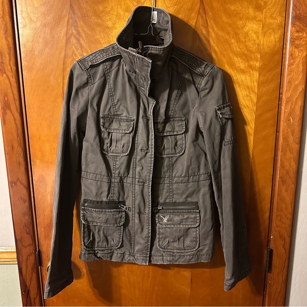 American Eagle Outfitters brown  Military Jacket